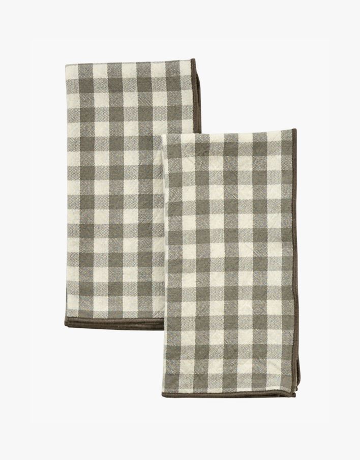 Kangaslautasliina, 2 kpl vihreä - 45x45 cm vihreä - 1
