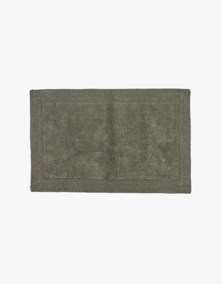 Kylpyhuoneenmatto oliivinvihreä - 50x80 cm oliivinvihreä - 1