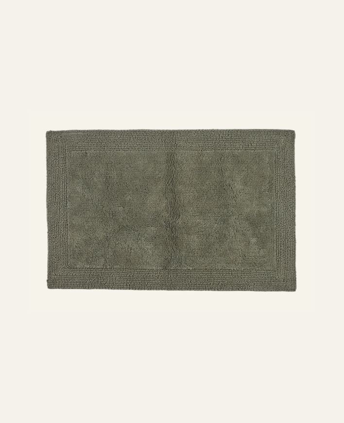 Kylpyhuoneenmatto oliivinvihreä - 50x80 cm oliivinvihreä - 1