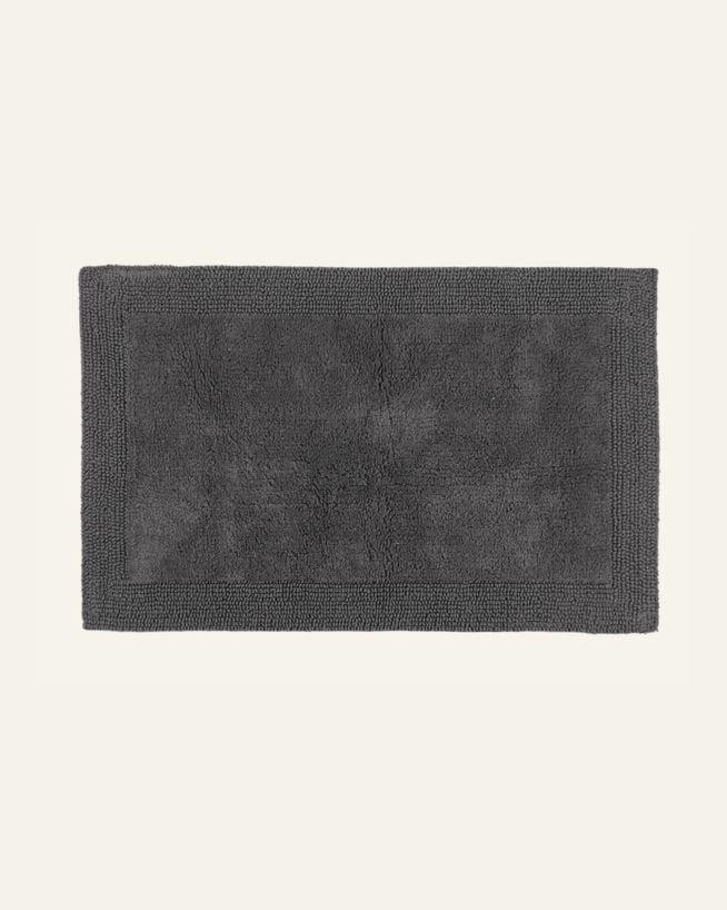 Kylpyhuoneenmatto harmaa - 50x80 cm harmaa - 1