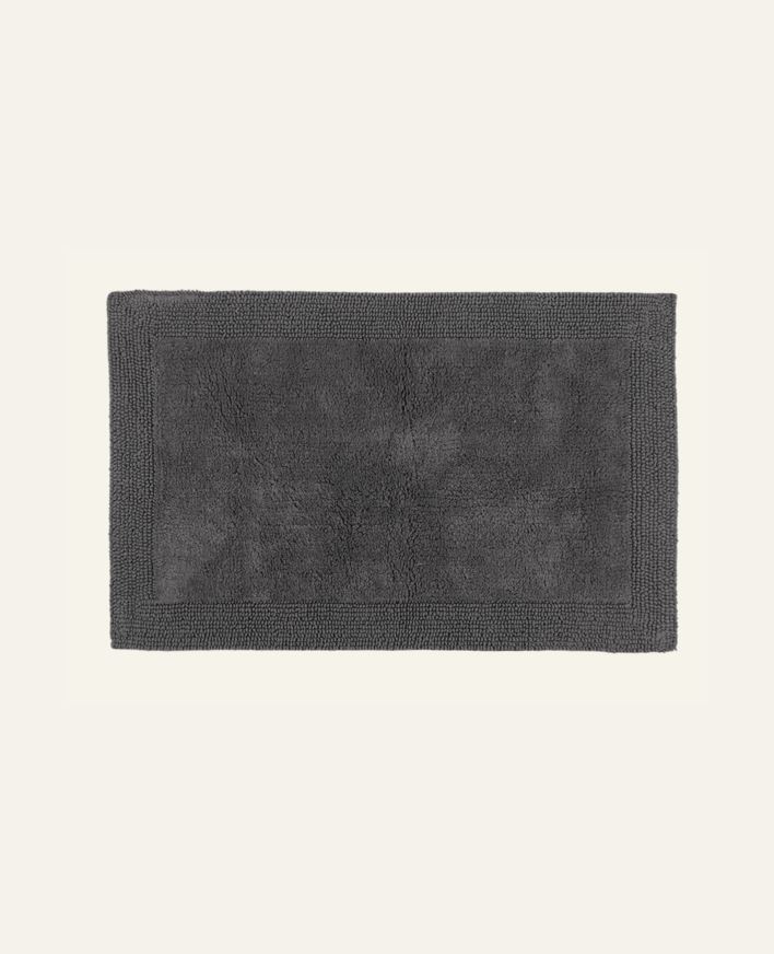 Kylpyhuoneenmatto harmaa - 50x80 cm harmaa - 1