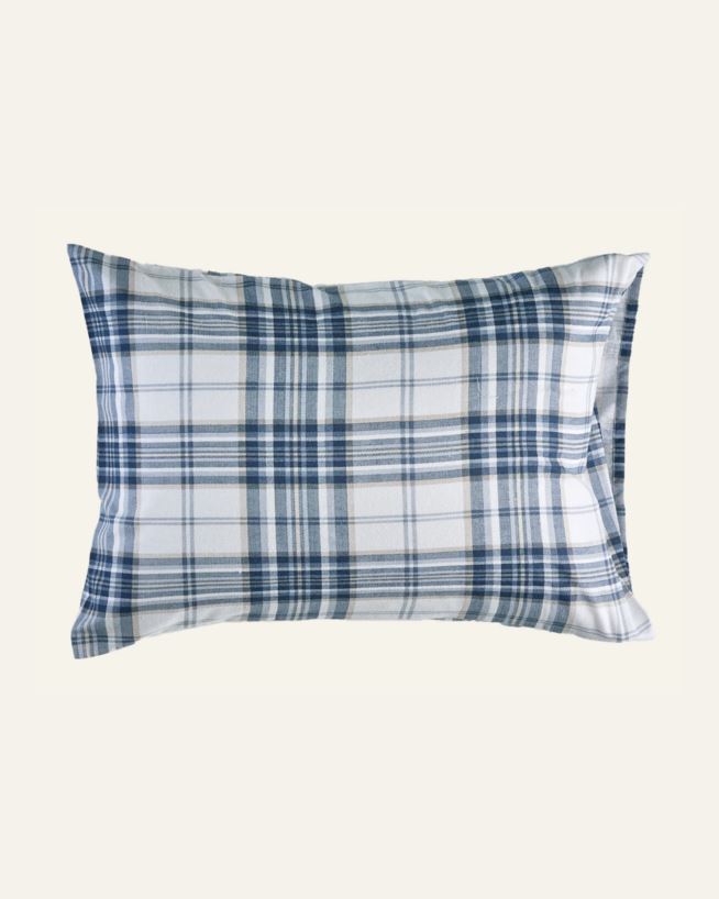Tyynyliina flanellia sininen - 50x60 cm sininen - 1