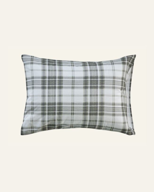 Tyynyliina flanellia oliivinvihreä - 50x60 cm oliivinvihreä - 1