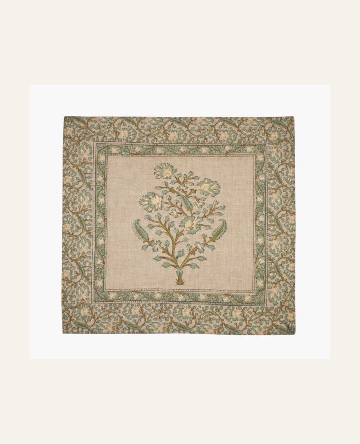 Kangaslautasliina, 2 kpl beige - 45x45 cm beige - 1