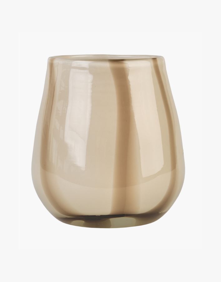 Kynttilälyhty moniväri/ruskea - 9x9x10 cm moniväri/ruskea - 1