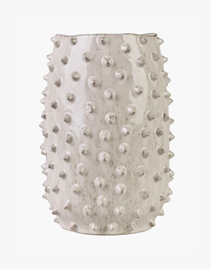 Maljakko luonnonvalkoinen - 18x18x25 cm luonnonvalkoinen - 1