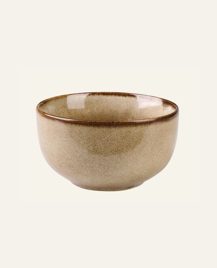 Kulho ruskea - ø13 h 7 cm ruskea - 1