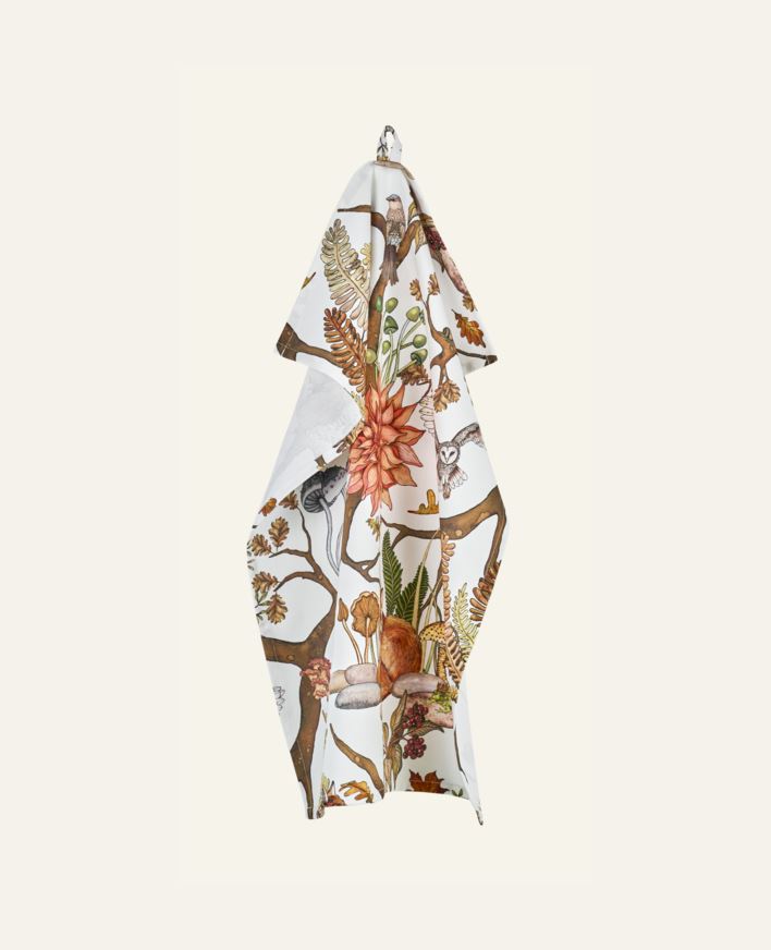 Keittiöpyyhe moniväri/valkoinen - 47x70 cm moniväri/valkoinen - 1