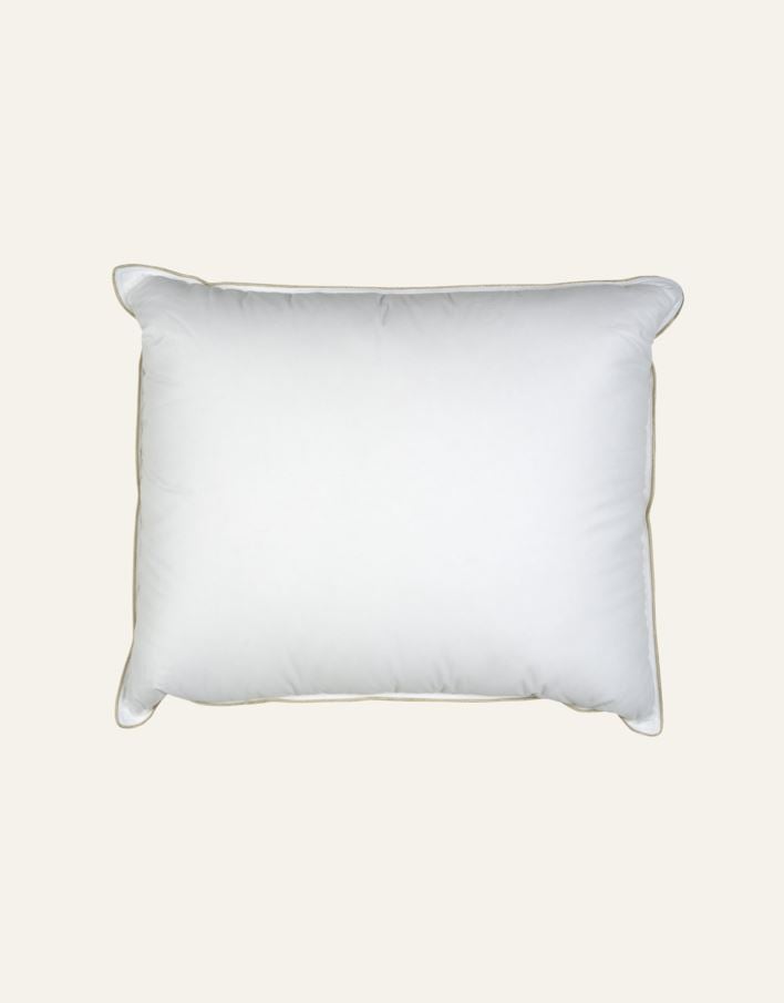 Keskikorkea untuvatyyny valkoinen - 2