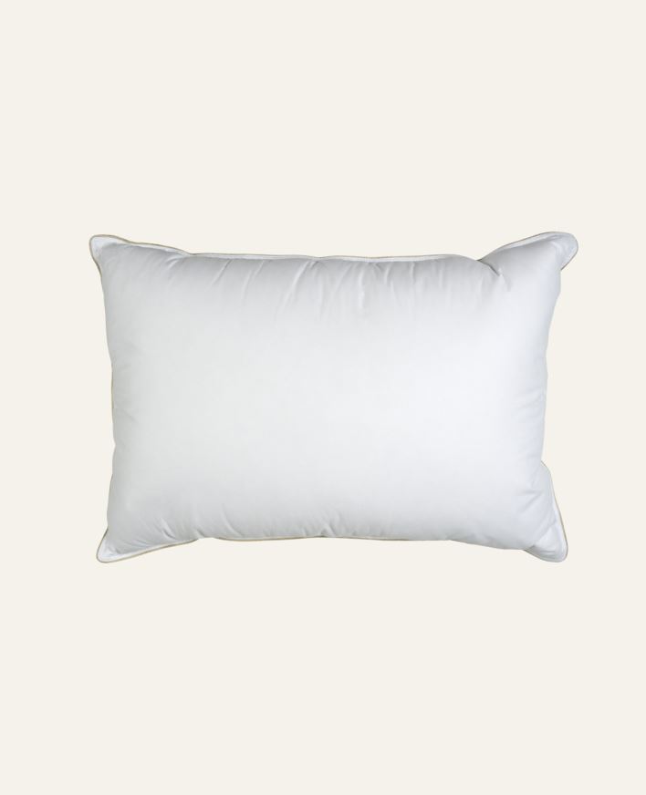 Korkea untuvatyyny valkoinen - 50x60 cm valkoinen - 1