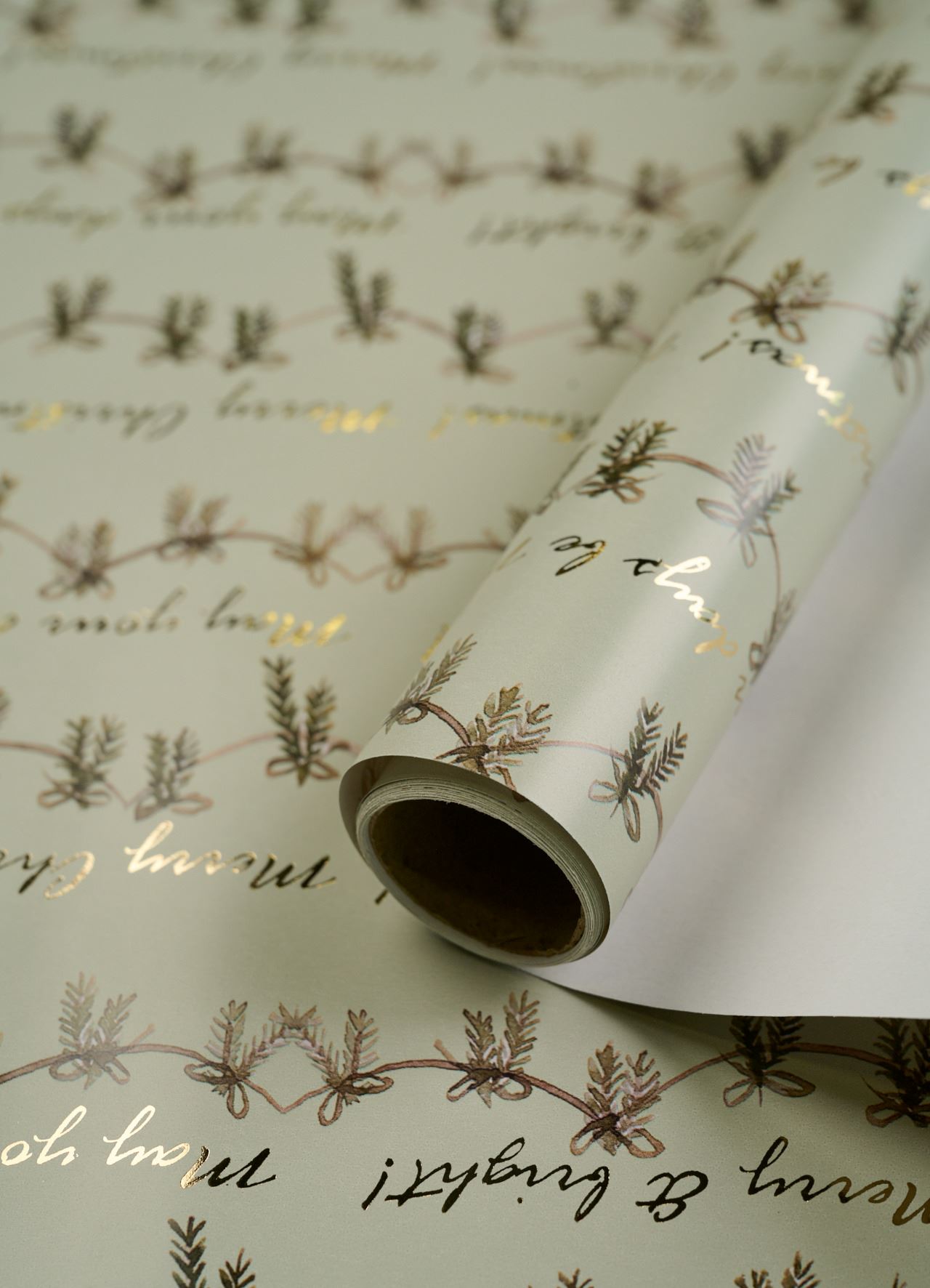 Lahjapaperi vaaleanvihreä - 70x300 cm vaaleanvihreä - 1