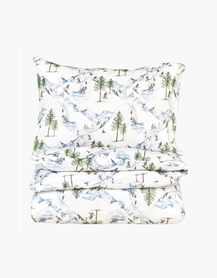 Flanellipussilakanasetti moniväri - 150x210 cm moniväri - 1