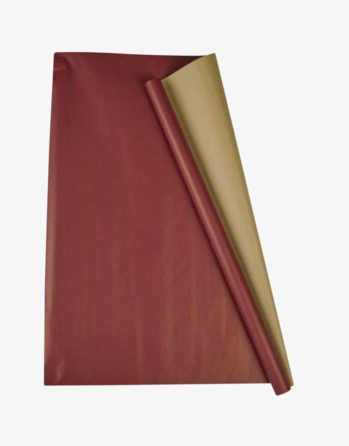 Lahjapaperi punainen - 70x300 cm punainen - 1