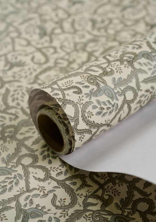 Lahjapaperi luonnonvalkoinen - 2