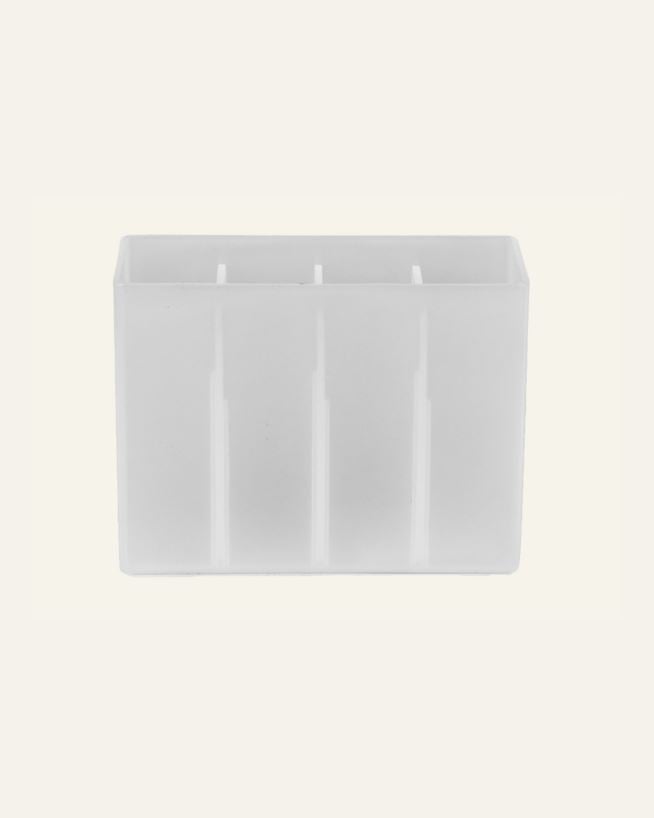 Säilytyslaatikko huurrettu - 5,6x13,5x10,2 cm huurrettu - 1