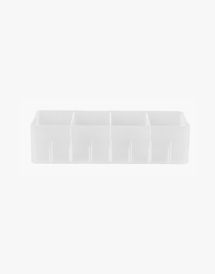 Säilytyslaatikko huurrettu - 29x11,7x7,5 cm huurrettu - 1