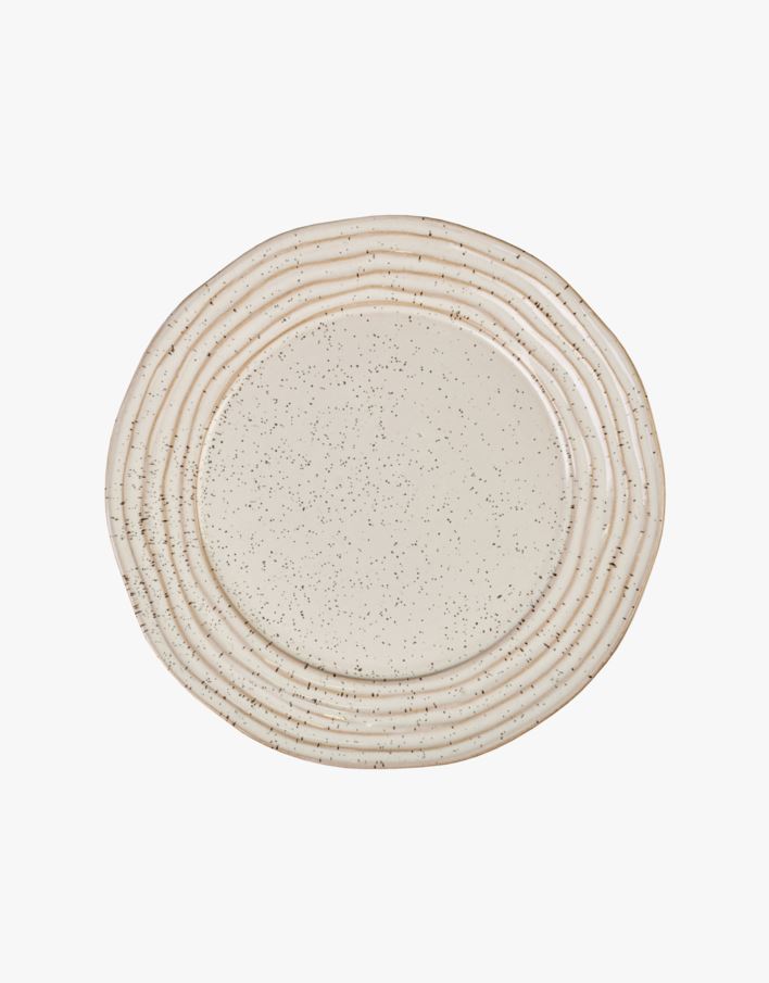 Ruokalautanen vaalean beige - ø26 vaalean beige - 1