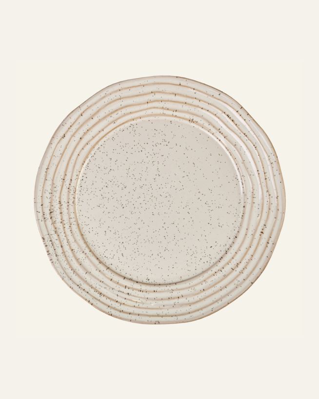 Ruokalautanen vaalean beige - ø26 vaalean beige - 1