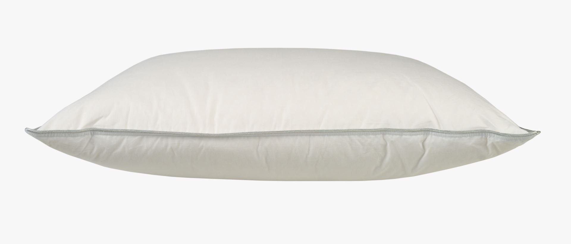 Keskikorkea untuvatyyny valkoinen - 2