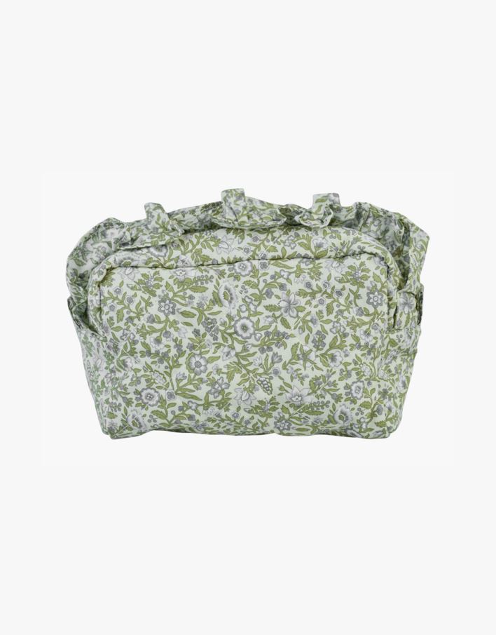 Keskikokoinen toilettilaukku moniväri/vihreä - 14x20 cm moniväri/vihreä - 1
