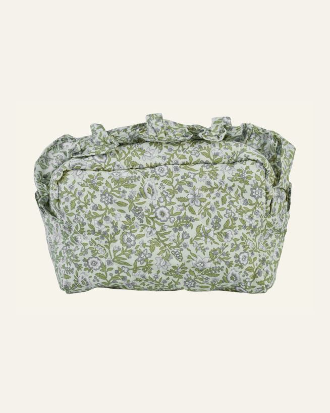 Keskikokoinen toilettilaukku moniväri/vihreä - 14x20 cm moniväri/vihreä - 1