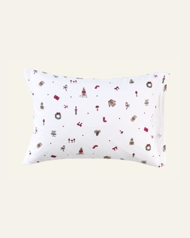 Tyynyliina flanellia moniväri/punainen - 50x60 cm moniväri/punainen - 1