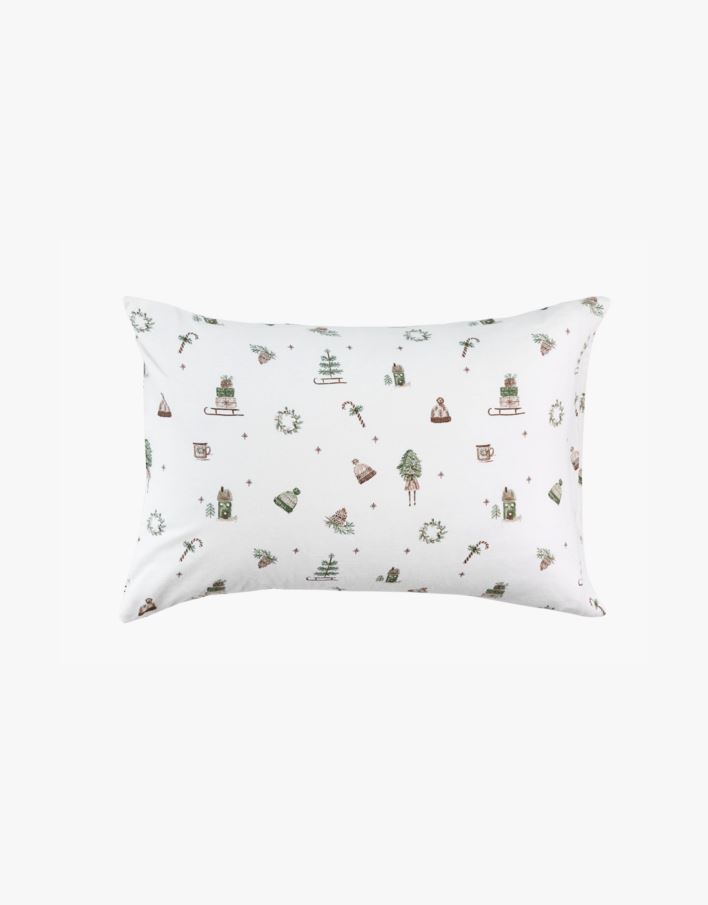 Tyynyliina flanellia moniväri/vihreä - 50x60 cm moniväri/vihreä - 1
