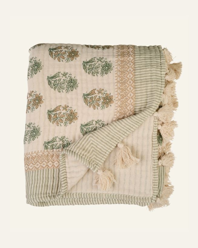 Päiväpeitto moniväri/beige - 150x240 cm moniväri/beige - 1