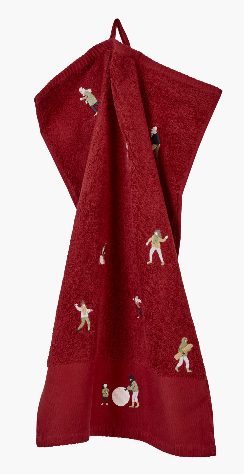 Pyyhe punainen - 40x60 cm punainen - 1