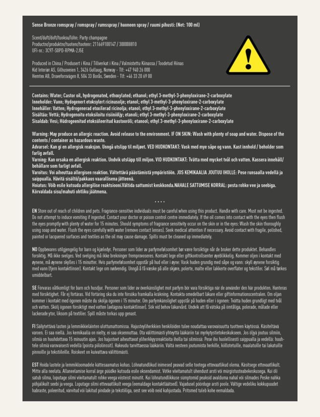 Tuoksuspray pronssi - 2