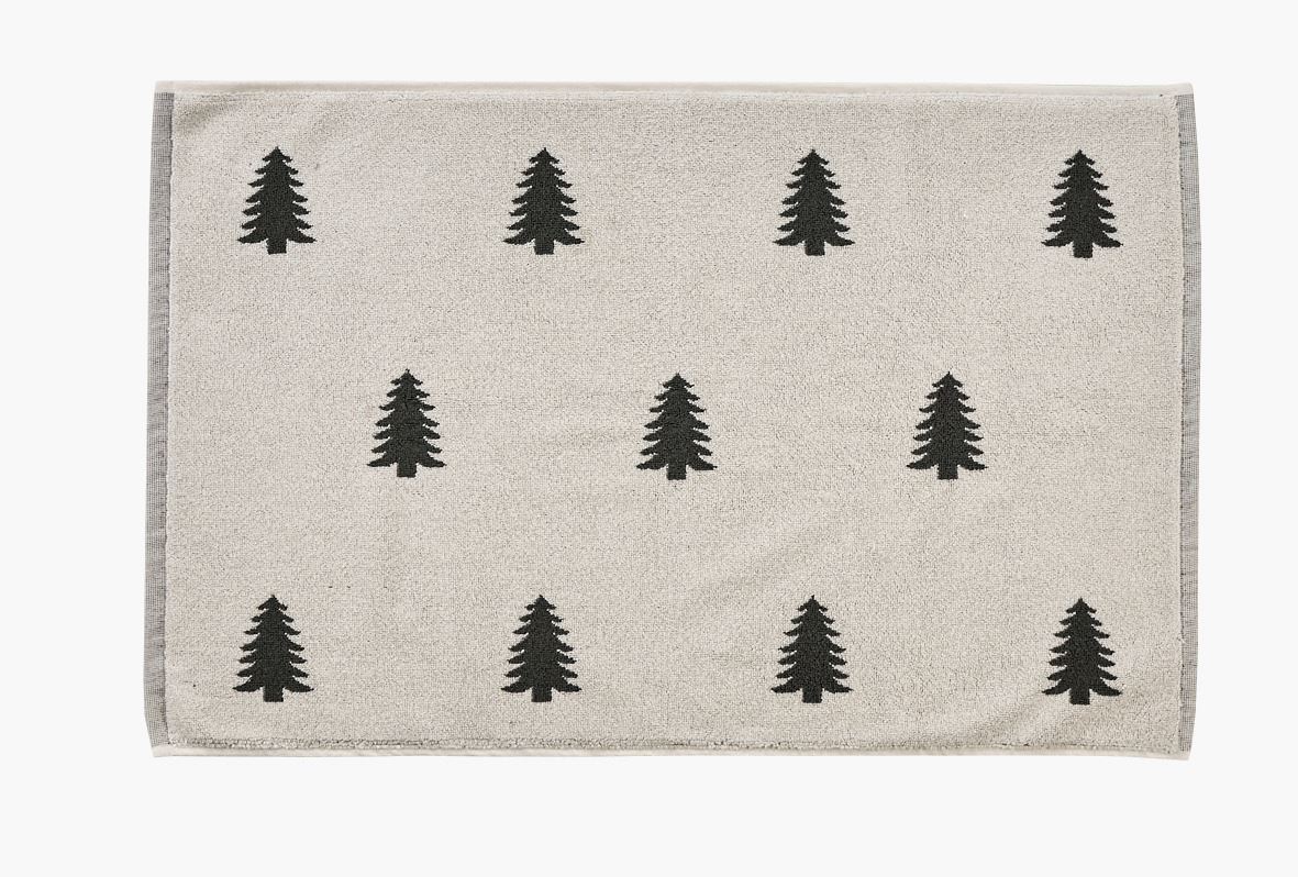 Kylpyhuoneenmatto moniväri/vihreä - 50x80 cm moniväri/vihreä - 1