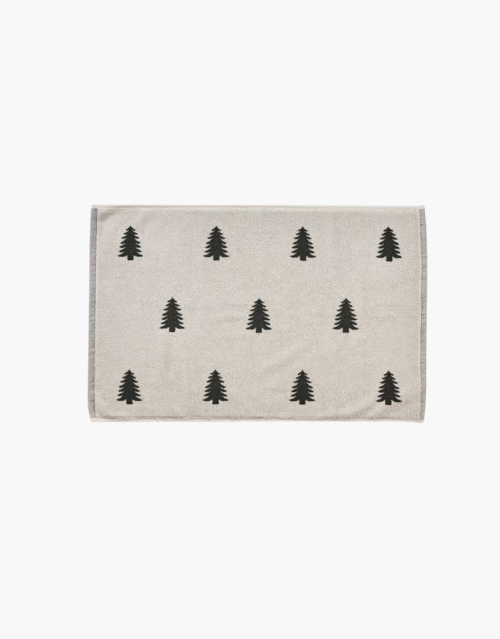 Kylpyhuoneenmatto moniväri/vihreä - 50x80 cm moniväri/vihreä - 1
