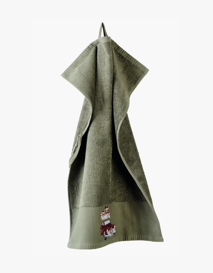 Pyyhe oliivinvihreä - 40x60 cm oliivinvihreä - 1