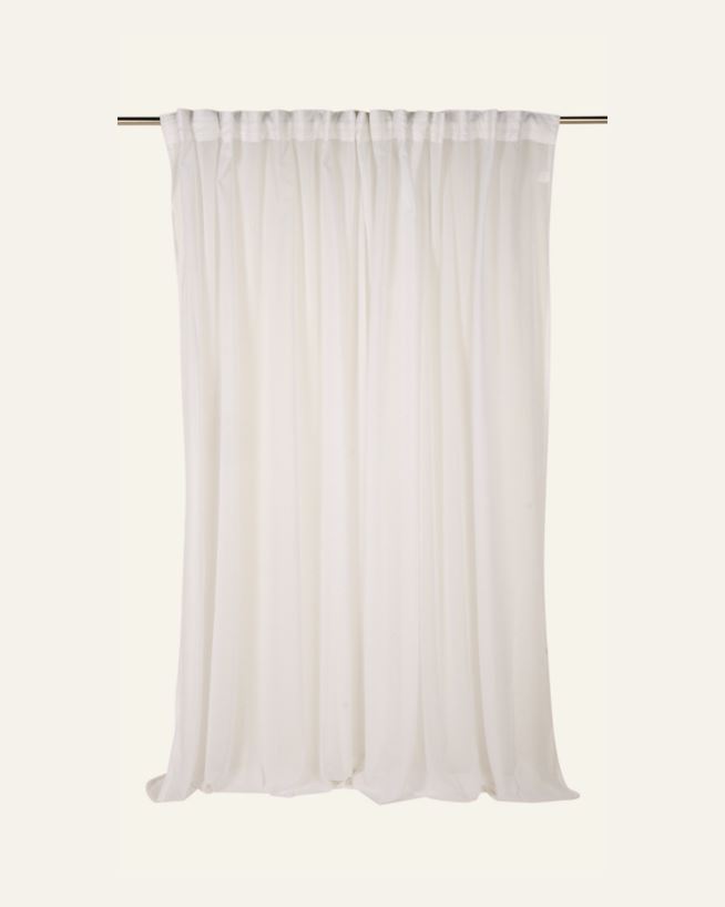 Erityisen leveä verho valkoinen - 270x300 cm valkoinen - 1