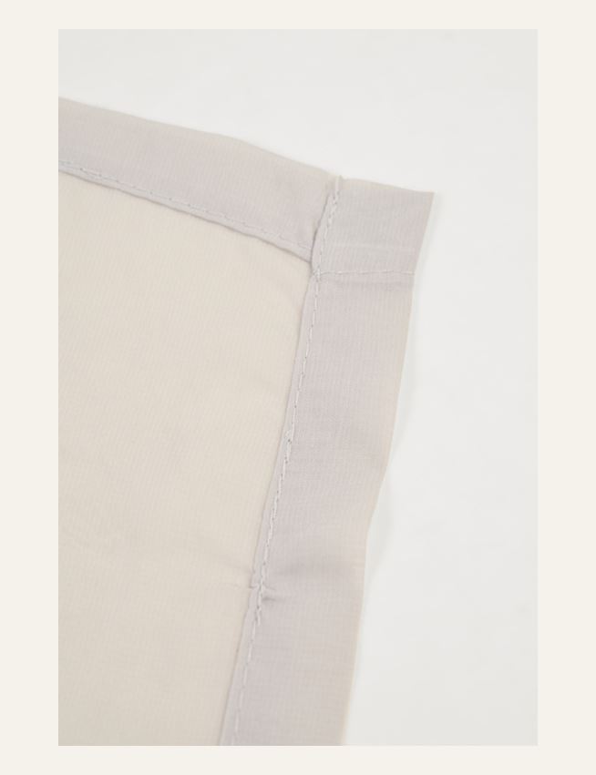 Erityisen leveä verho vaaleanharmaa - 3