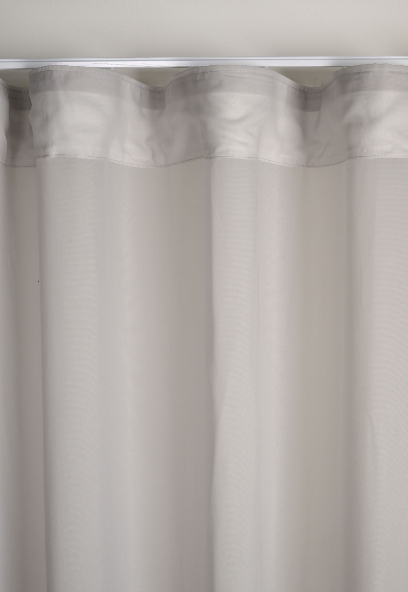Erityisen leveä verho vaaleanharmaa - 6