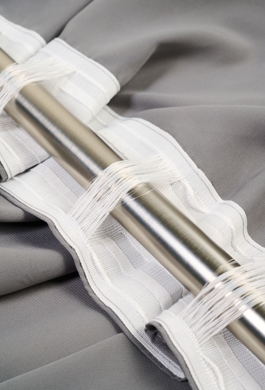 Erityisen leveä verho tummanharmaa - 5