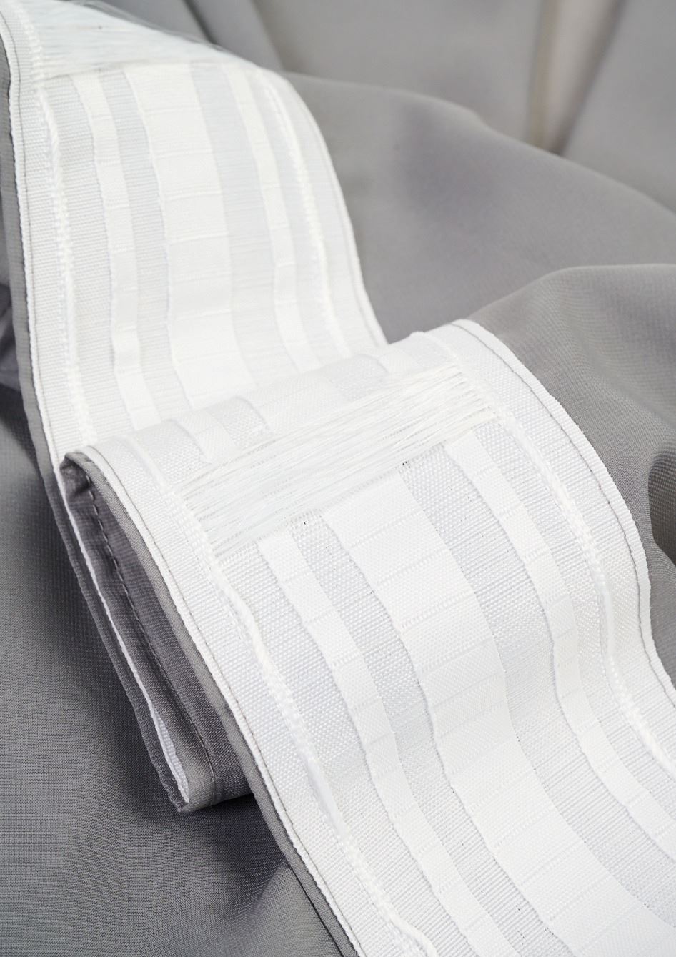 Erityisen leveä verho tummanharmaa - 4