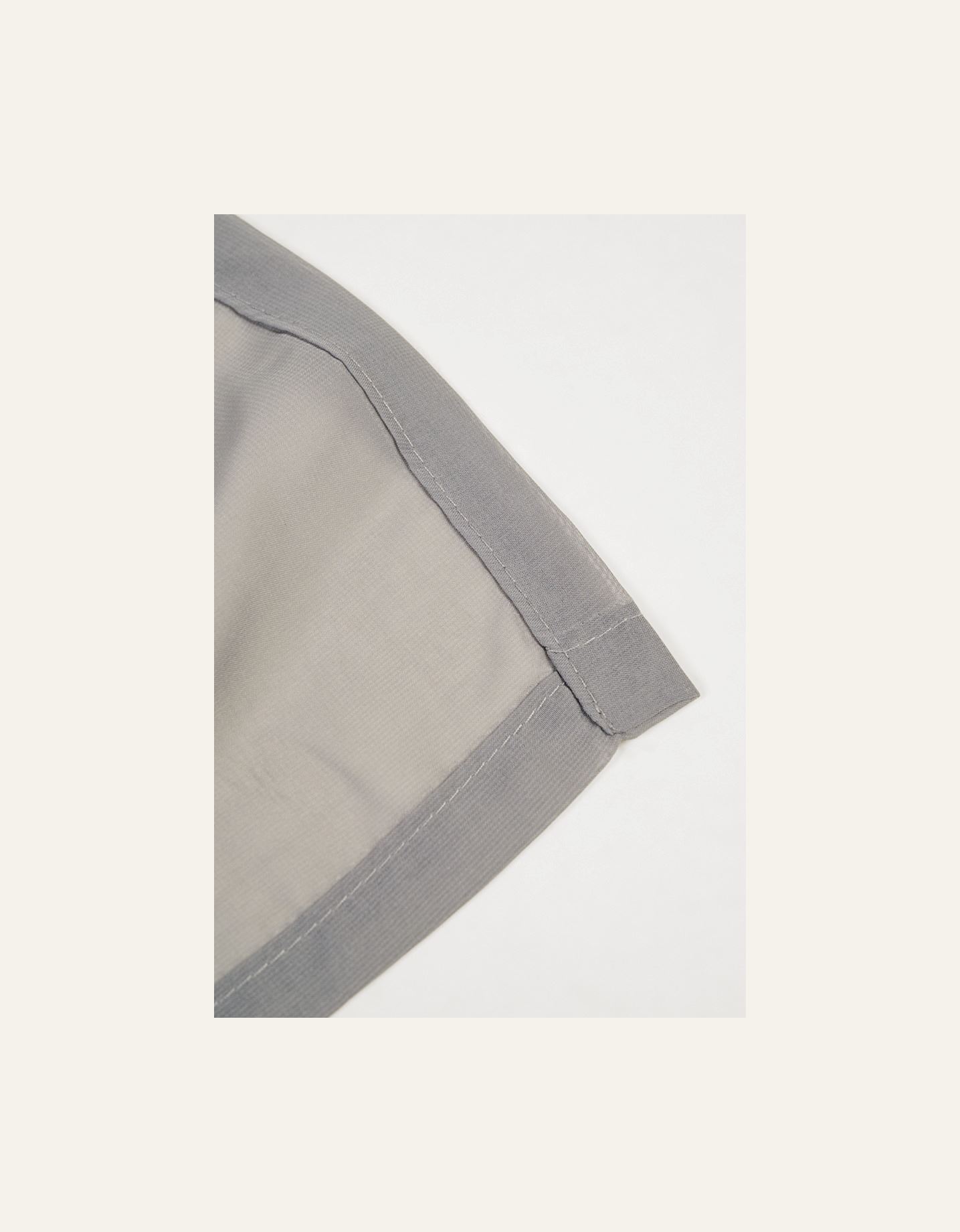 Erityisen leveä verho tummanharmaa - 3