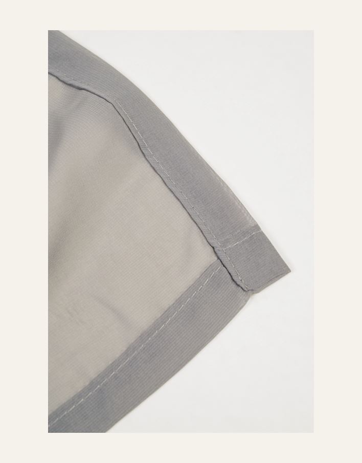 Erityisen leveä verho tummanharmaa - 3