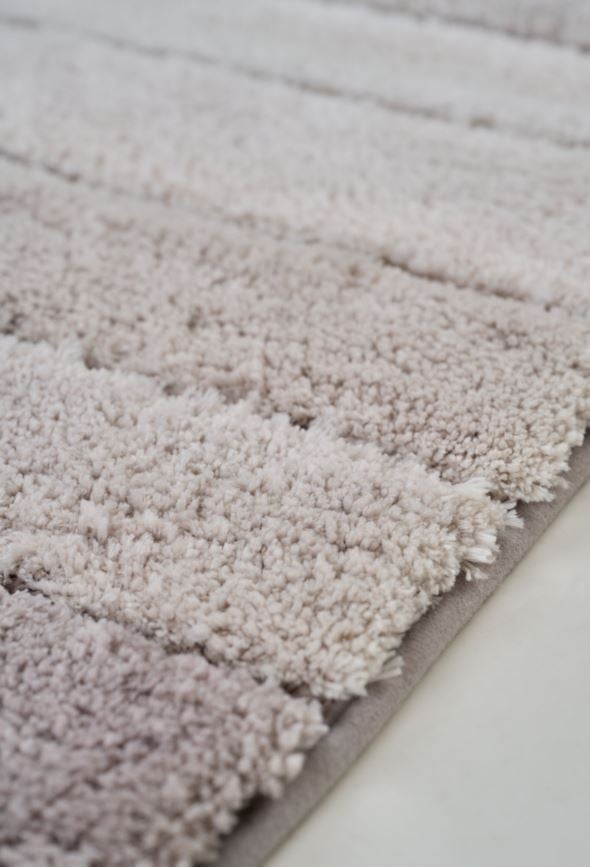 Kylpyhuoneenmatto moniväri/beige - 2