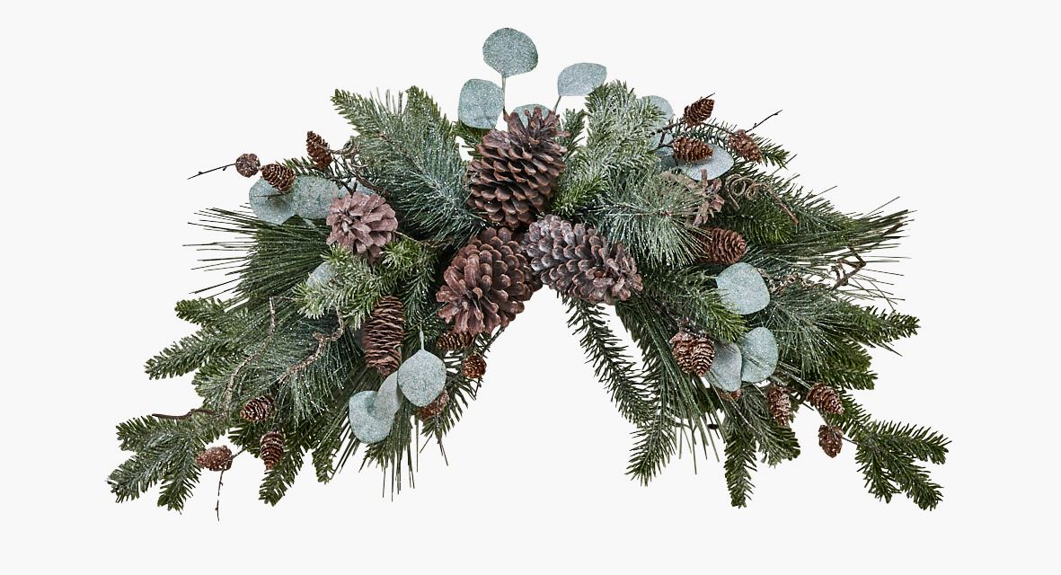 Kukkakimppu moniväri/vihreä - 33x81,5x15 cm moniväri/vihreä - 1