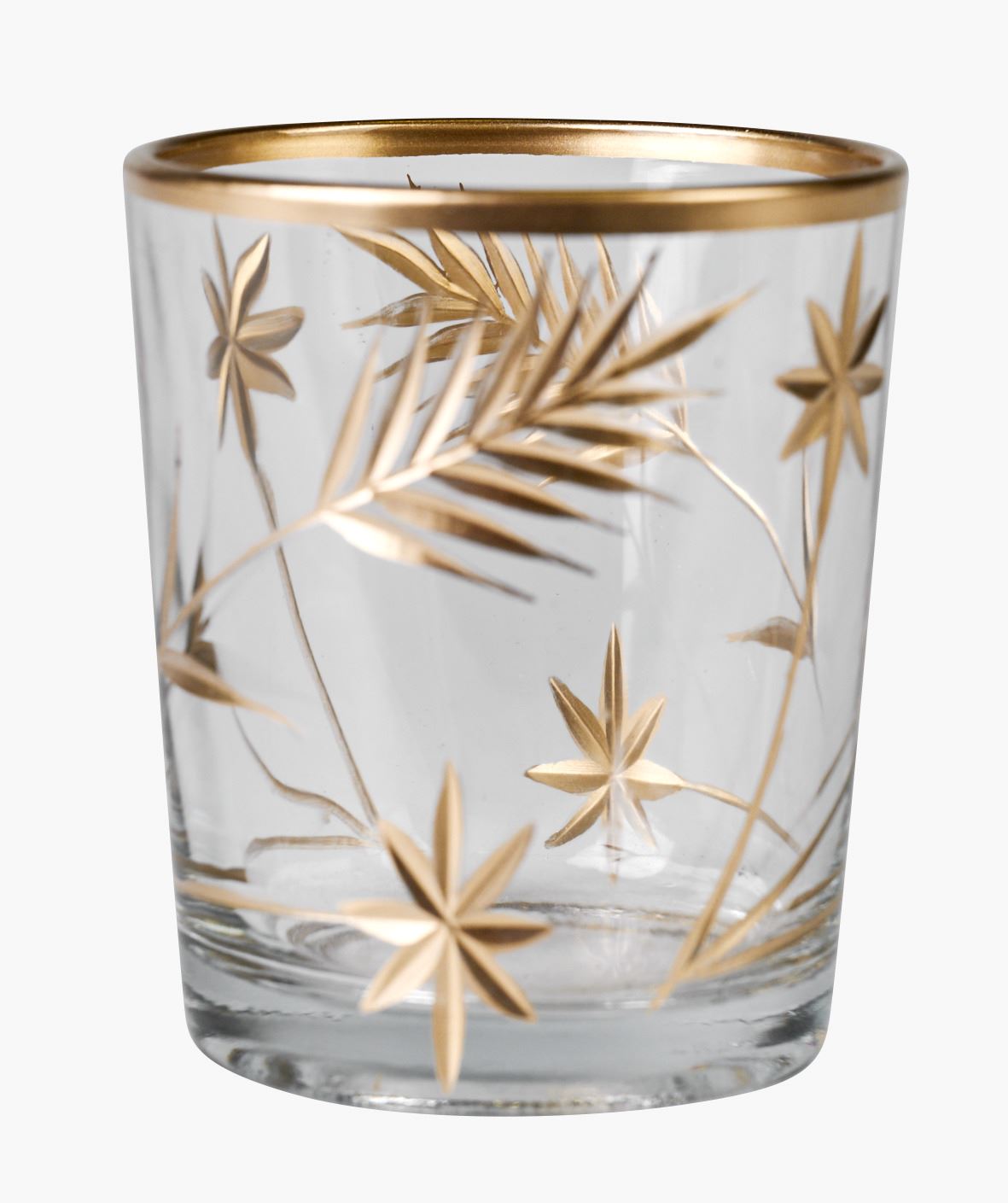 Kynttilälyhty kulta - 6,5x6,5x8 cm kulta - 1