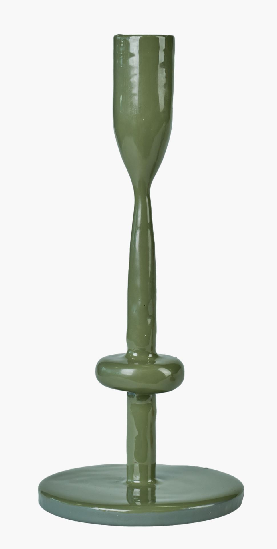 Kynttilänjalka vihreä - 9x9x20 cm vihreä - 1