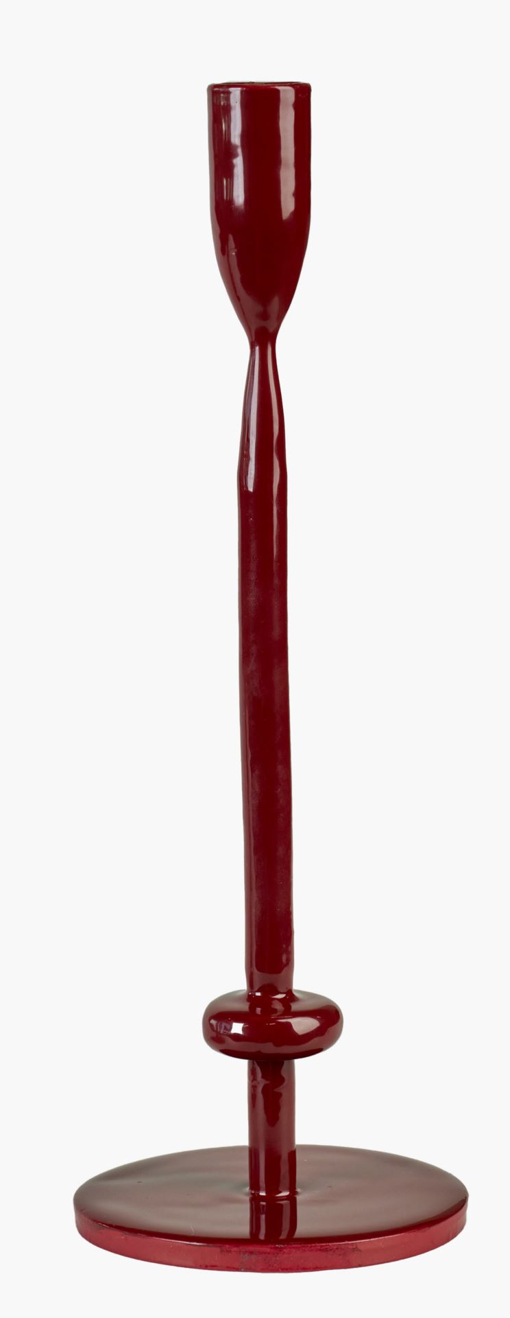Kynttilänjalka punainen - 9x9x20 cm punainen - 1