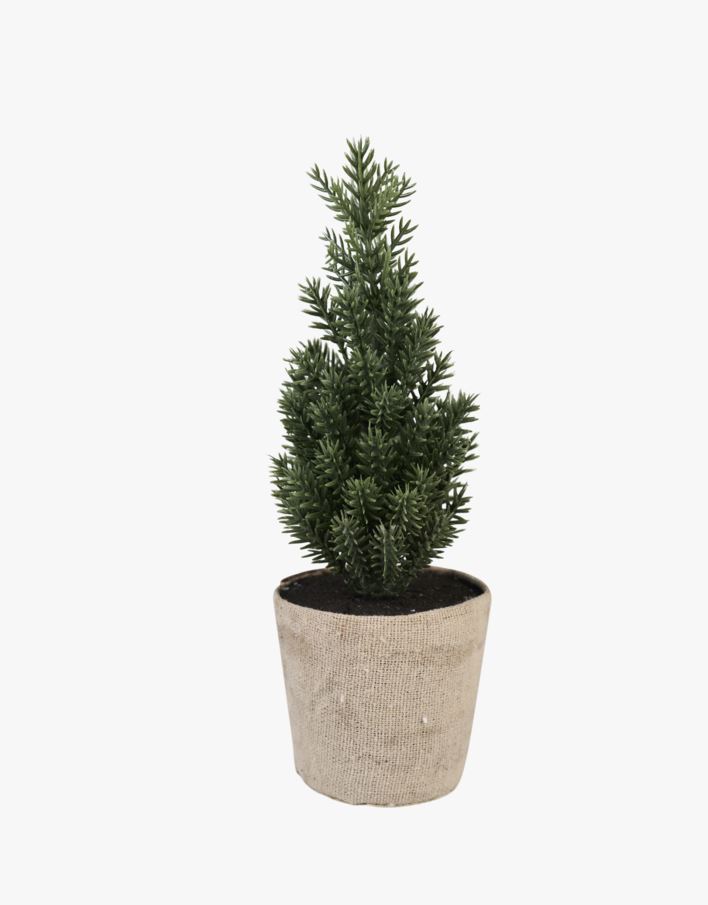 Joulukuusi moniväri/vihreä - 6x6x17 cm moniväri/vihreä - 1