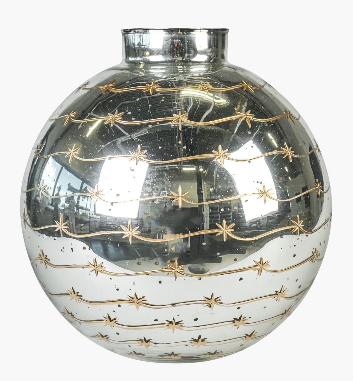 Maljakko hopea - 7,5x7,5x8 cm hopea - 1