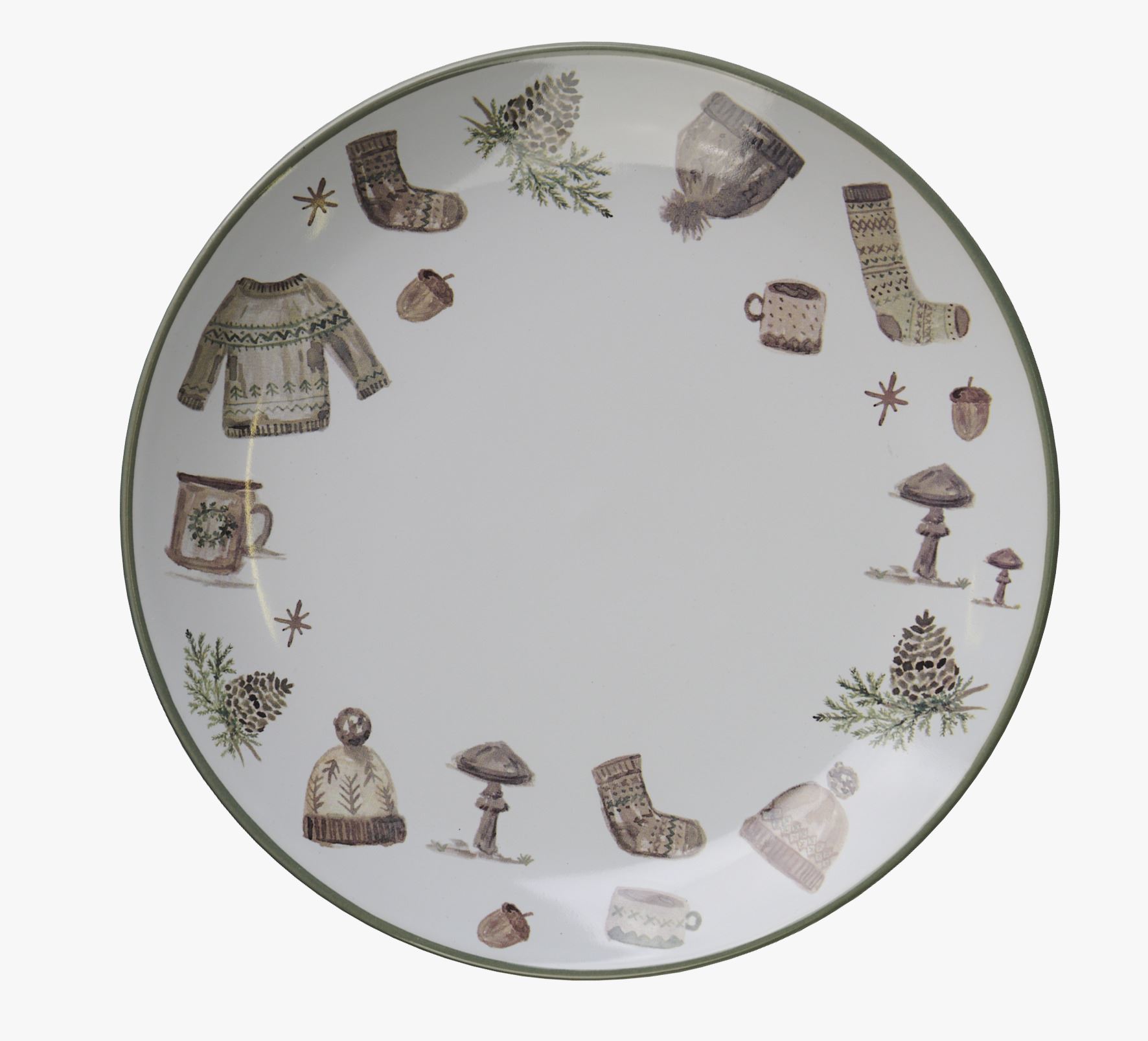 Lautanen vihreä - ø20,3 vihreä - 1