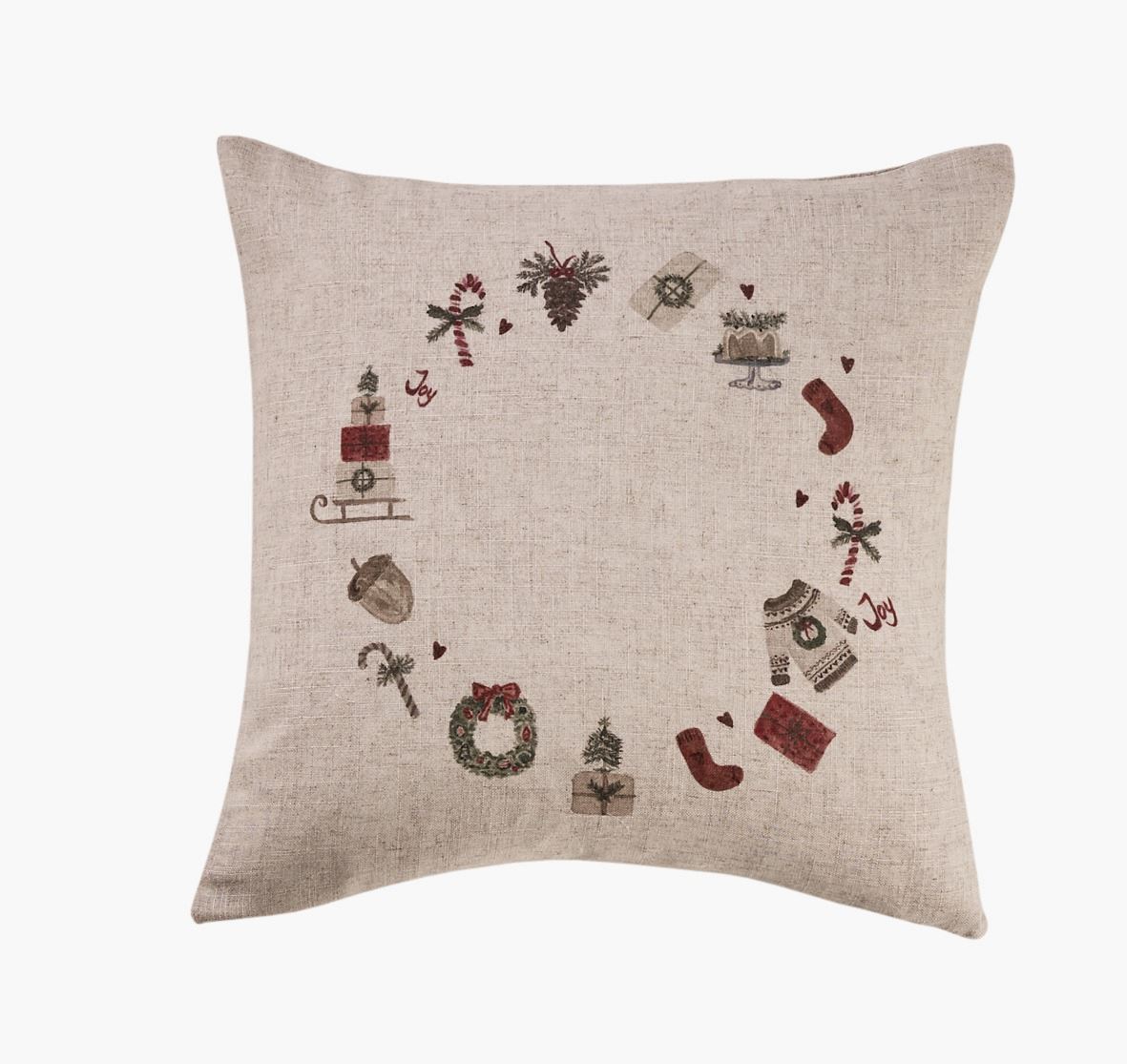 Koristetyyny luonnonväri - 45x45 cm luonnonväri - 1