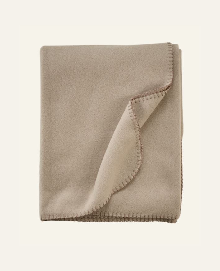 Fleecehuopa harmaanruskea - 130x170 cm harmaanruskea - 1